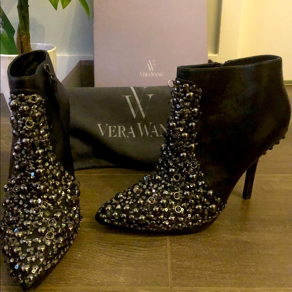 Vera Wang Leather Boots